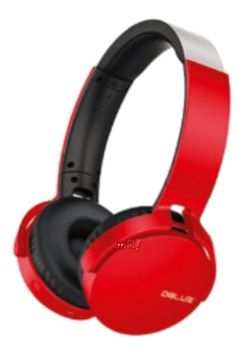 AUDÍFONOS DBLUE EXTRABASS PS BLUETOOTH ROJO - 1