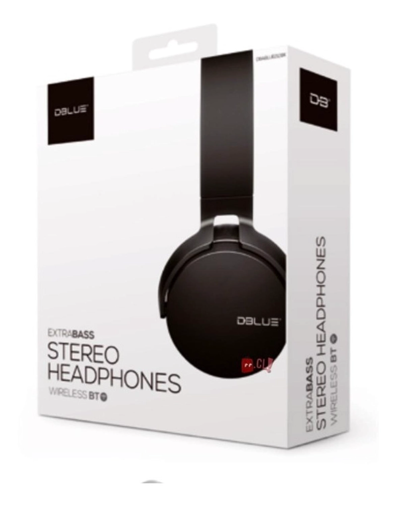 AUDÍFONOS DBLUE EXTRABASS PS BLUETOOTH ROJO - 2