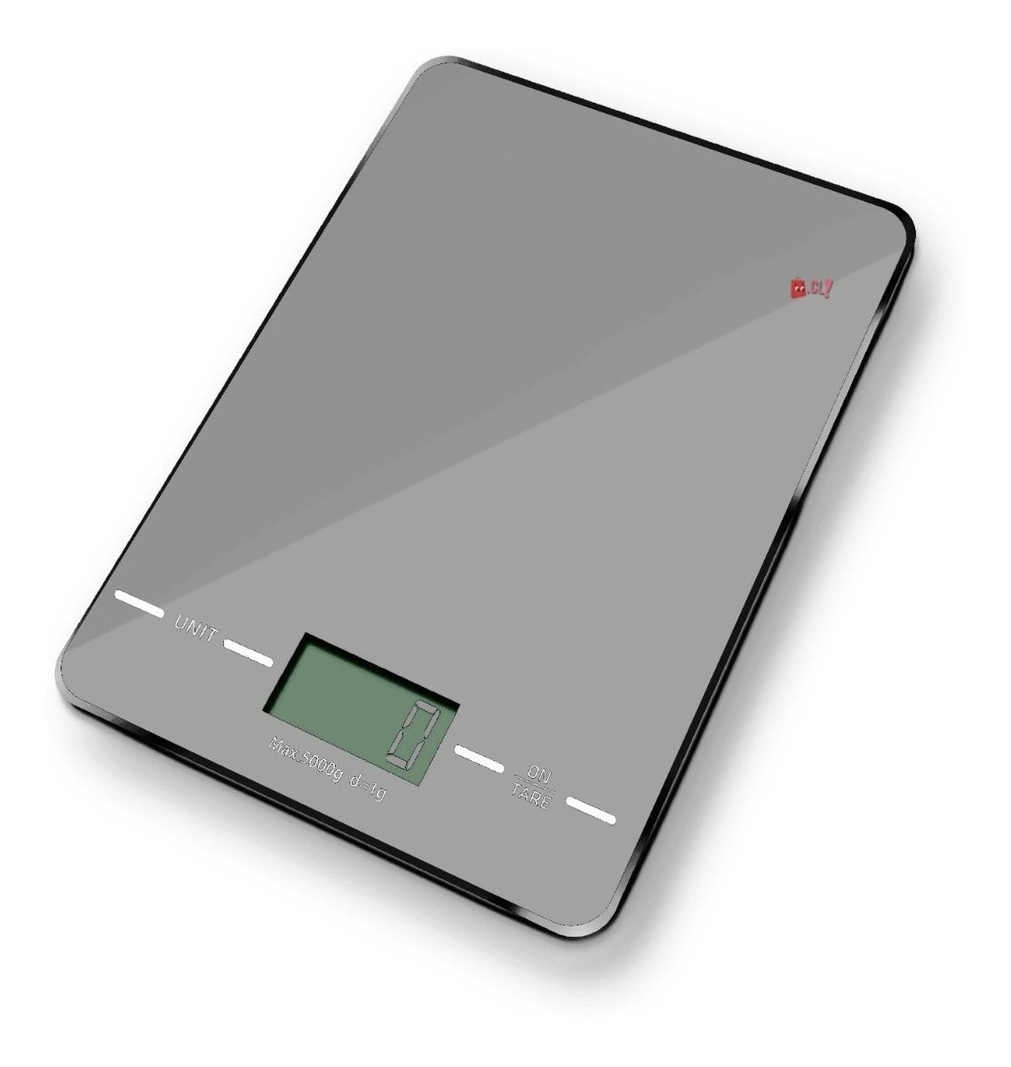 PESA GRAMERA DE COCINA DIGITAL CAPACIDAD 5KG COLOR GRIS - PS - 1