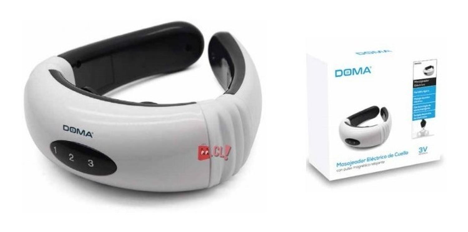 MASAJEADOR DOMA CUELLO ELECTRO ESTIMULADOR PORTÁTIL PS - 4
