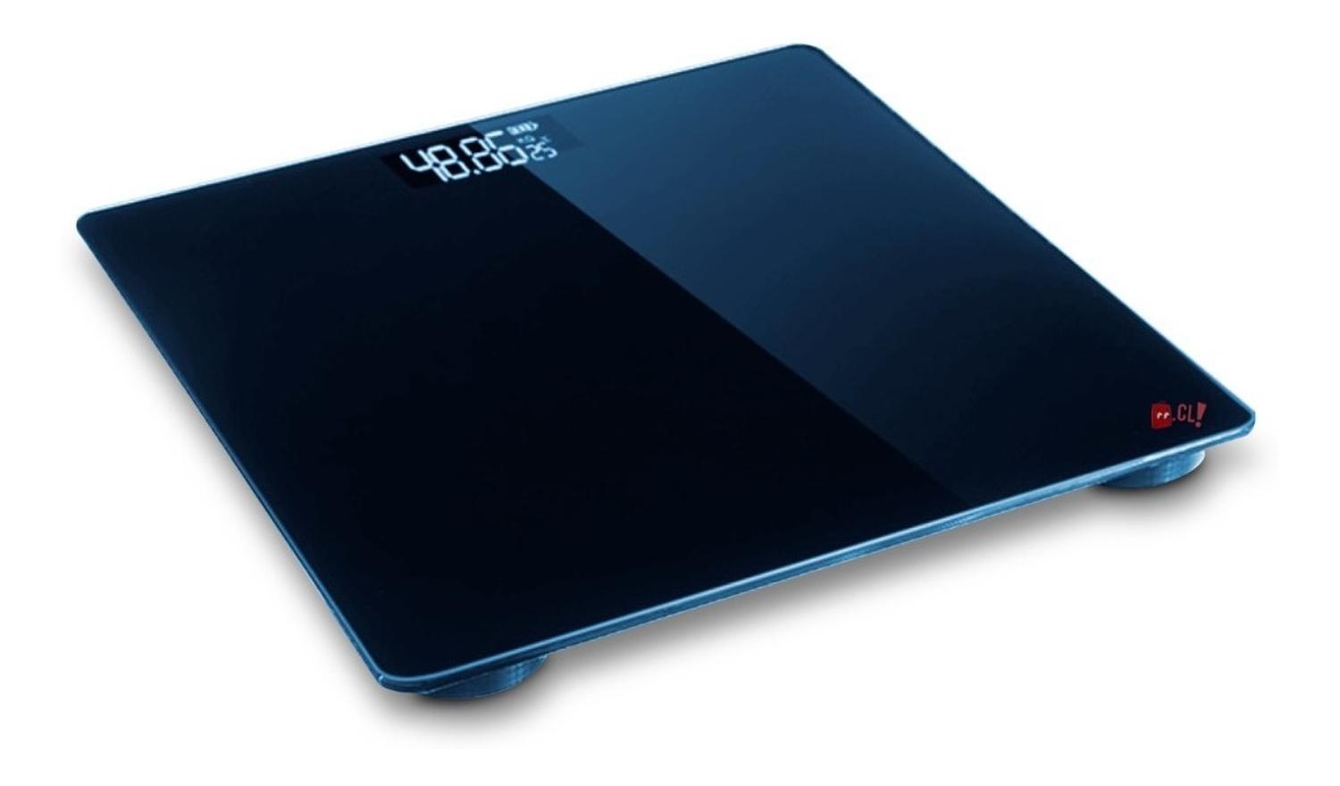 PESA DIGITAL DBLUE BAÑO VIDRIO TEMPLADO CAPACIDAD 180KG AZUL PS - 2
