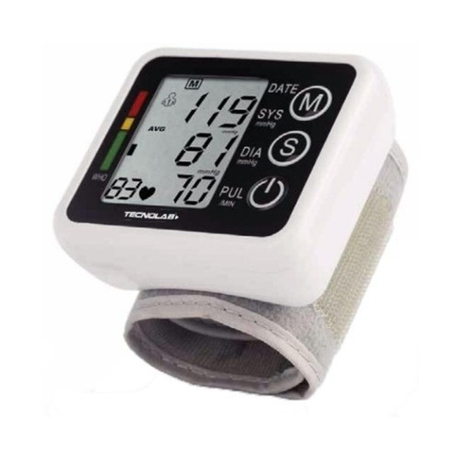 TOMA PRESIÓN TECNOLAB TL163 ARTERIA DIGITAL AUTOMÁTICO DE MUÑECA PS - 1