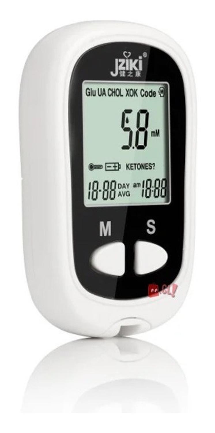 GLUCÓMETRO JZIKI JZK-201 MEDIDOR DE GLUCOSA + 50 LANCETAS PS - 2