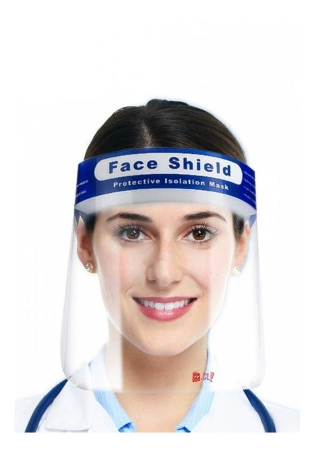 MASCARILLA FACE SHIELD MASCARA CARETA PROTECTOR FACIAL CARA COMPLETA PS - 2