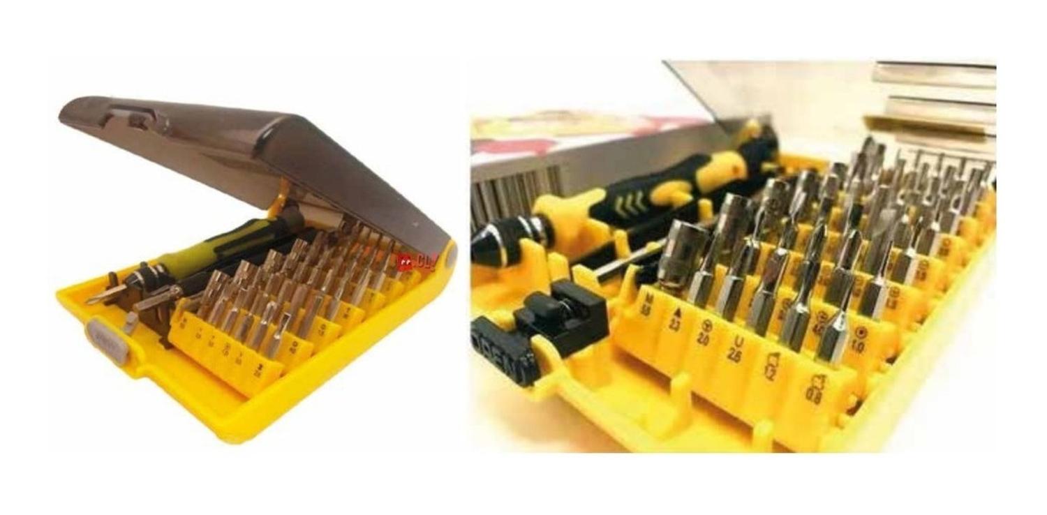 SET HERRAMIENTAS DBLUE ATORNILLADOR 45 PIEZAS PRECISION INTERCAMBIABLES PS - 3