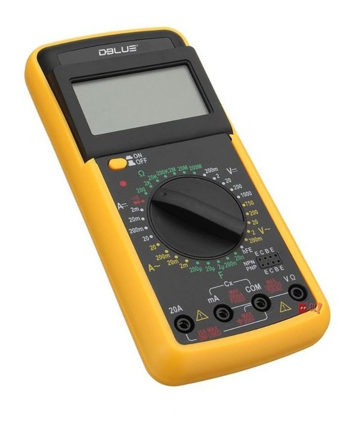 MULTI TESTER MULTÍMETRO DIGITAL CON PANTALLA LCD - PS - 2
