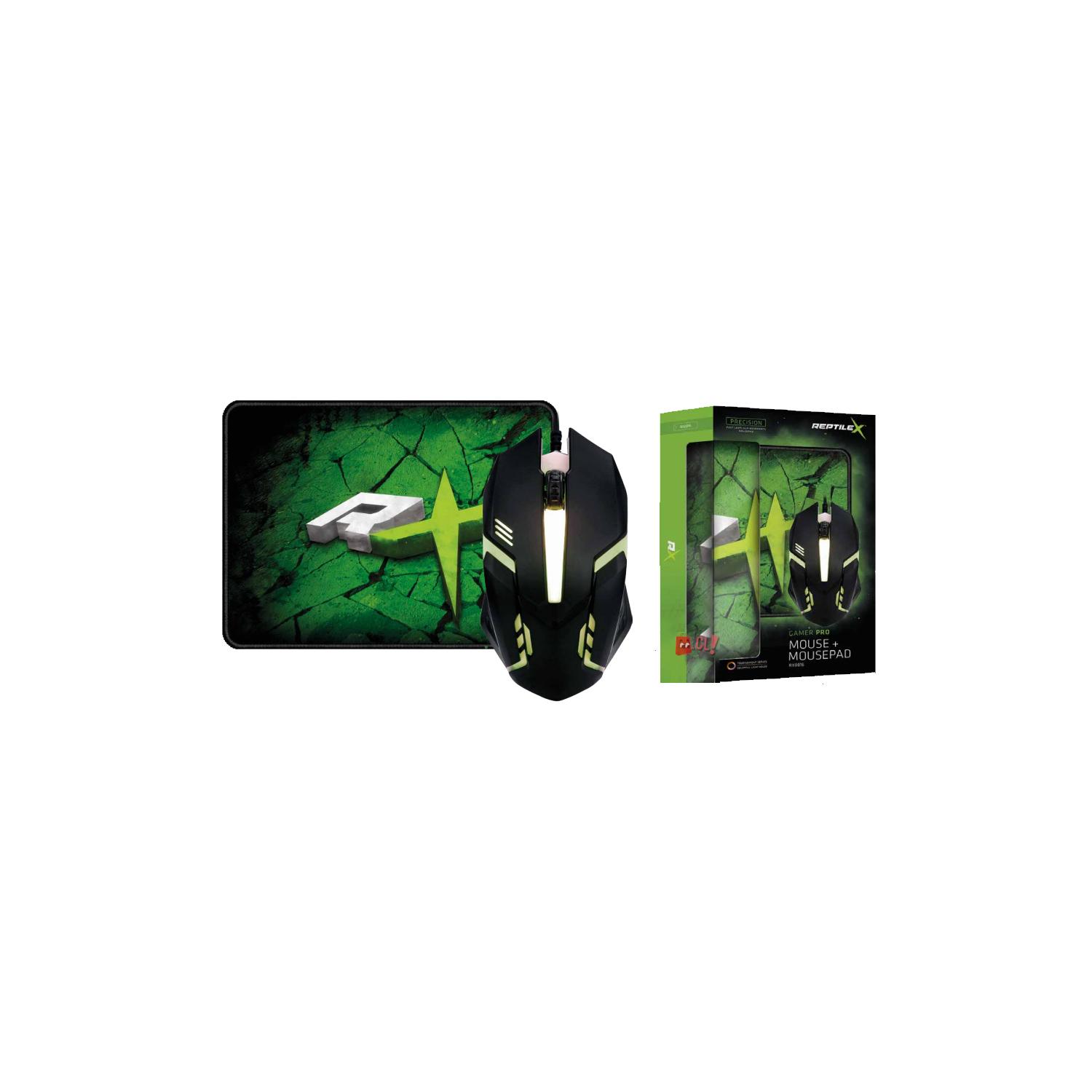 MOUSE REPTILEX KIT GAMER + PAD PS - 2
