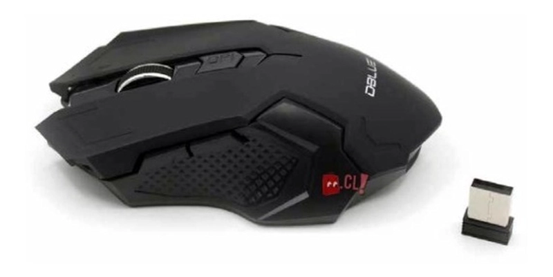MOUSE INALÁMBRICO DBLUE ÓPTICO DISEÑO COLOR NEGRO PS - 1