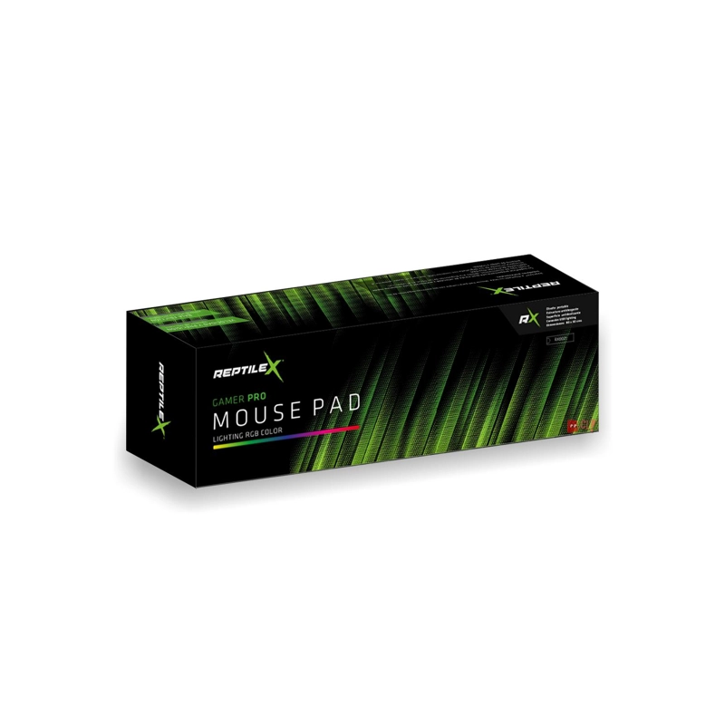 MOUSE PAD REPTILEX GAMER ILUMINACIÓN RGB 80X30CMS PS - 2