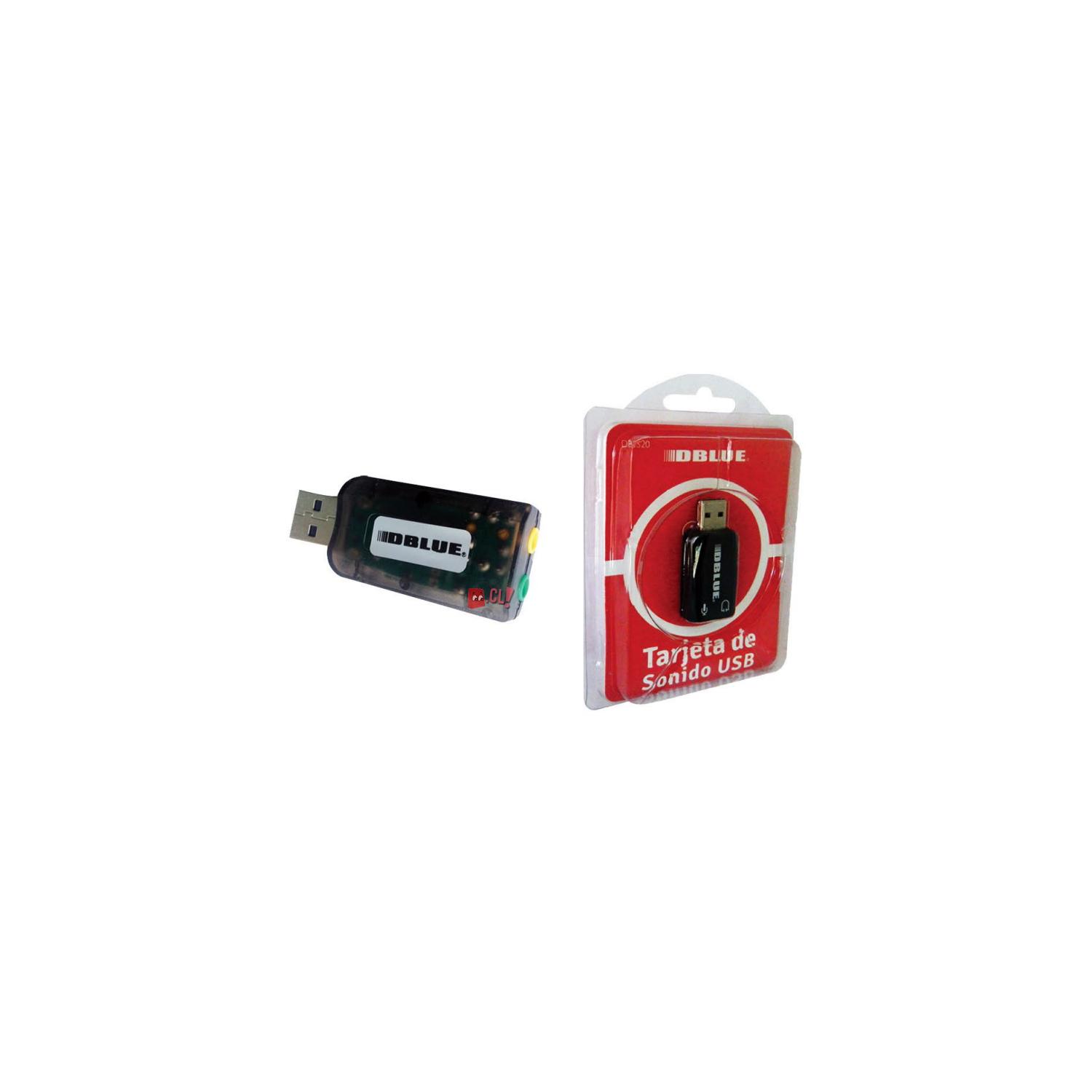 TARJETA DE SONIDO USB 5.1 NEGRO - PS - 2
