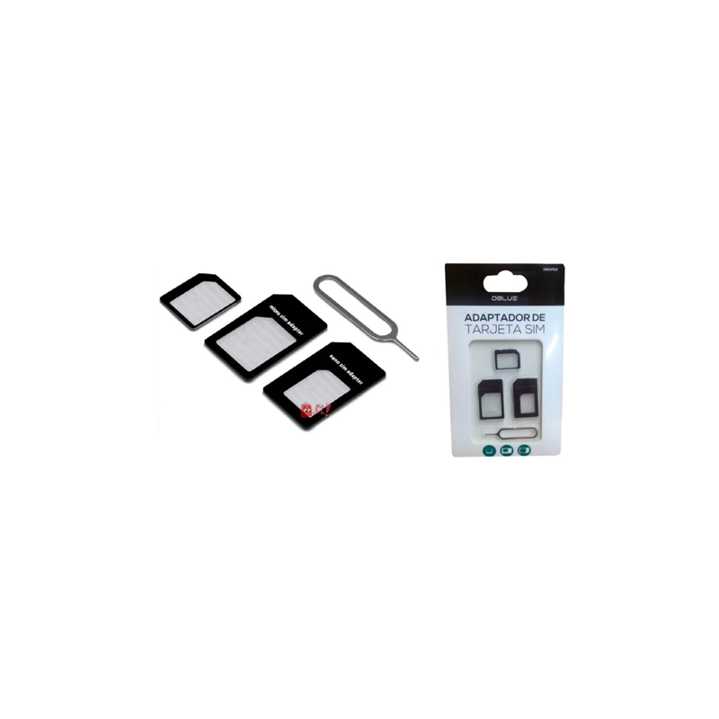 ADAPTADOR TARJETAS SIM VARIOS TAMAÑOS - PS - 3