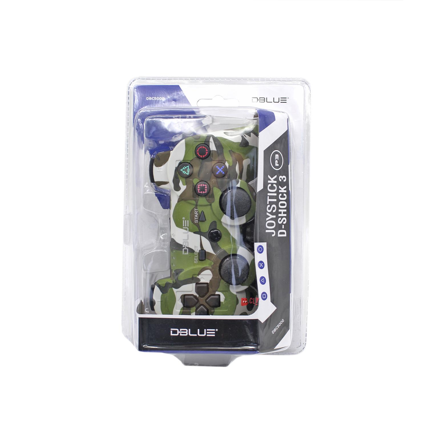 JOYSTICK DBLUE CON BLUETOOTH DISEÑO MIMETIZADO - PS - 3