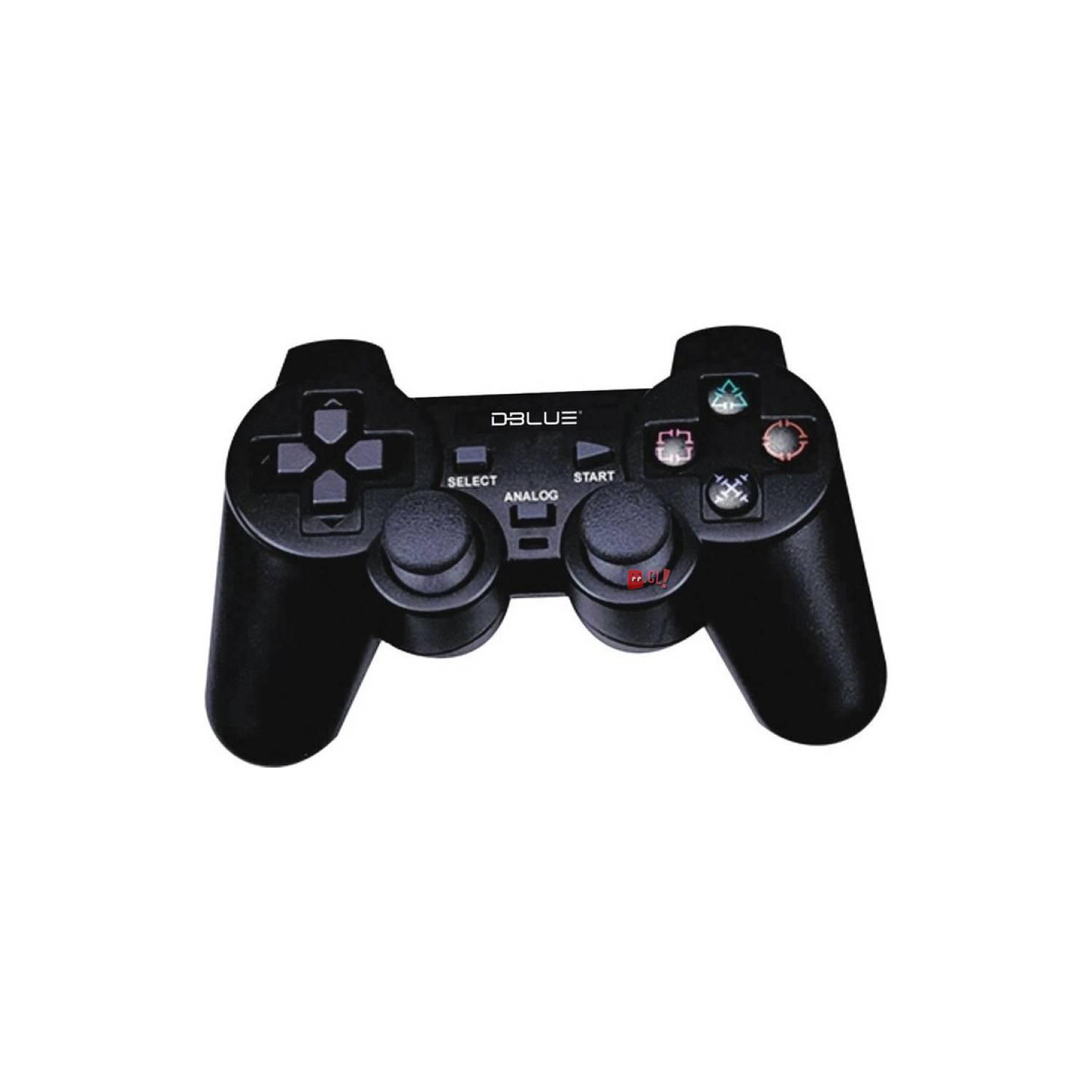 JOYSTICK DBLUE USB PC CON VIBRACIÓN COLOR NEGRO PS D-SHOCK - 1