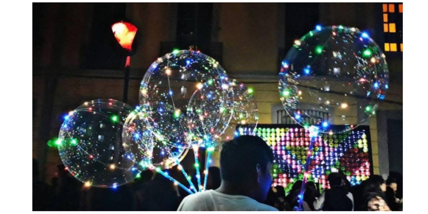 PACK PUNTOSTORE X10 CON MANILLA PS GLOBO LED - 2