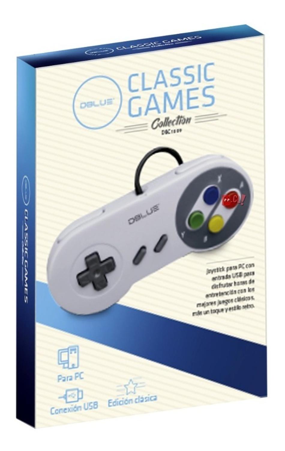 JOYSTICK DBLUE CONTROL SUPER NINTENDO CONEXIÓN USB - PS - 3