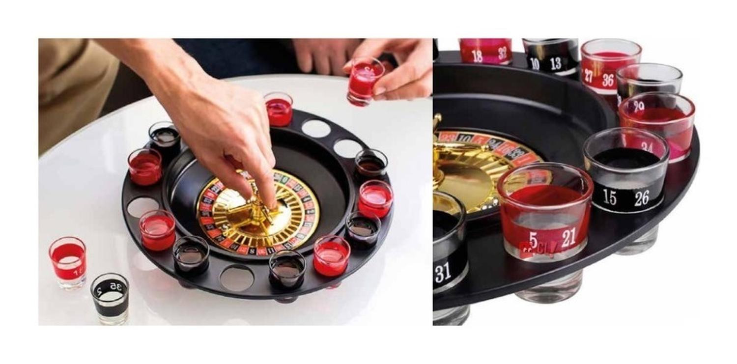 RULETA PUNTOSTORE JUEGO CHUPISTICA CON 16 VASOS PS - 3