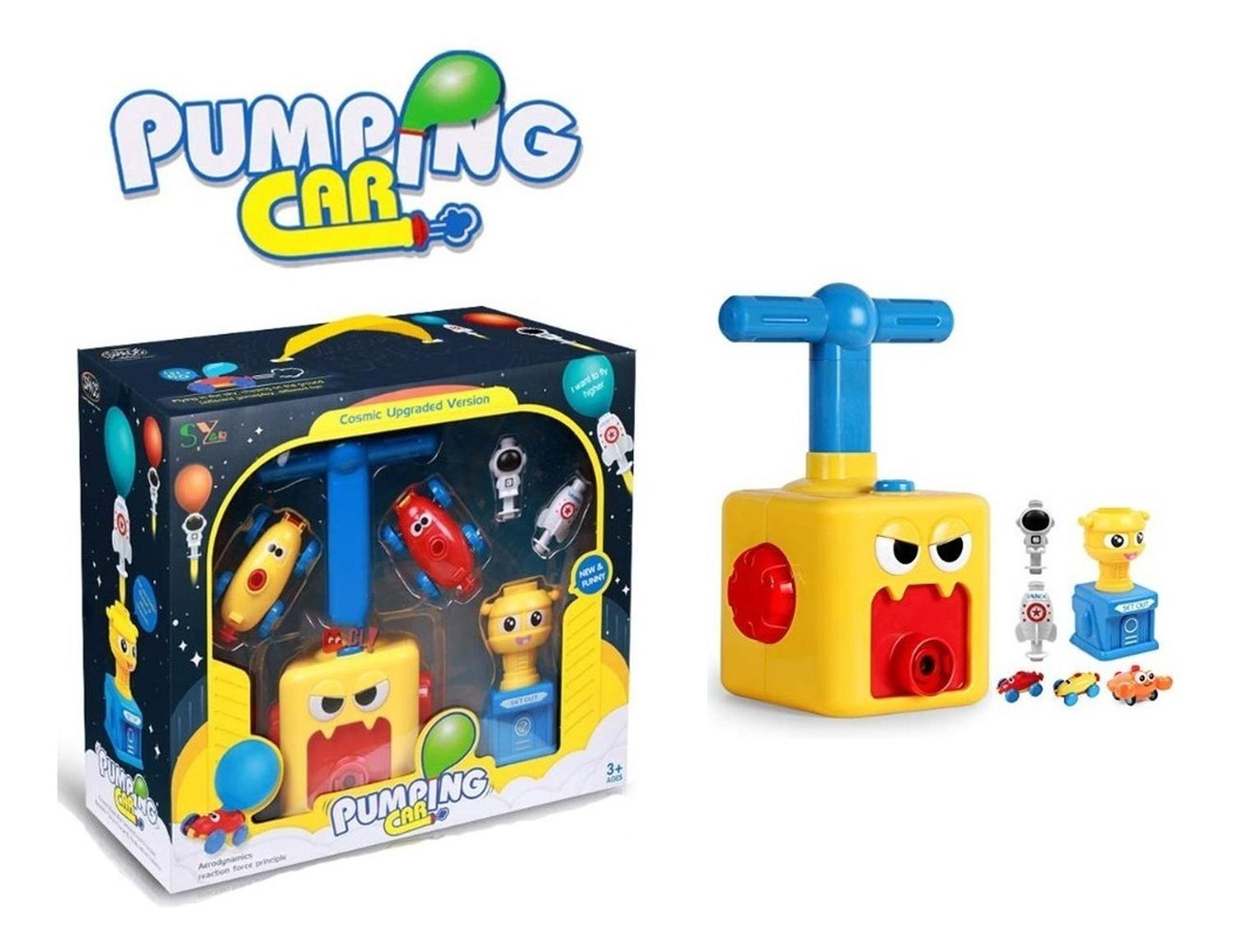 JUGUETE LANZADOR PUNTOSTORE AUTOS Y COHETES PUMPING CAR PS - 4