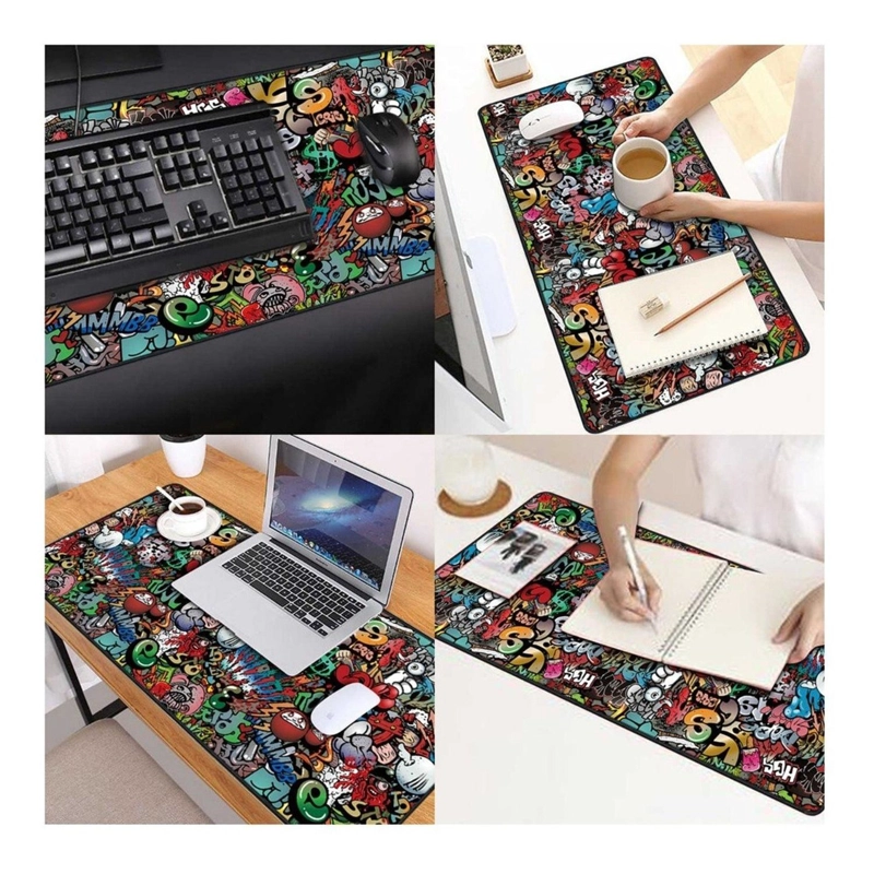 MOUSE PAD DBLUE GAMER GRAFFITI 80X30CMS PS URBAN BIG - 2