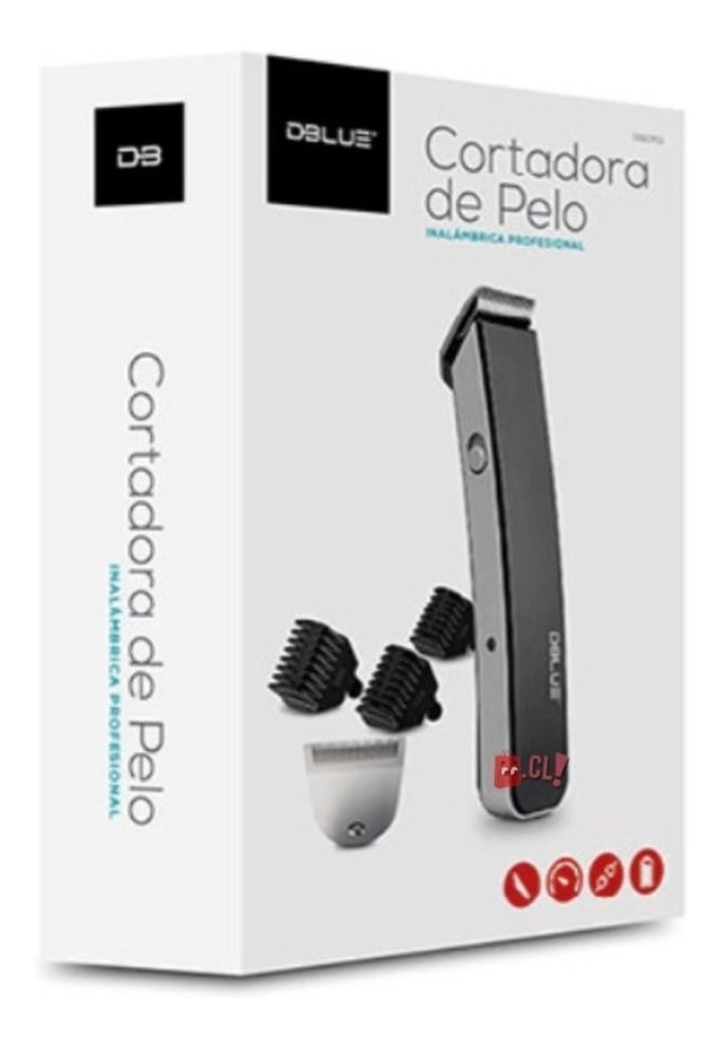 MÁQUINAS CORTA PELO DBLUE 6416 RECARGABLE NEGRO PS - 3