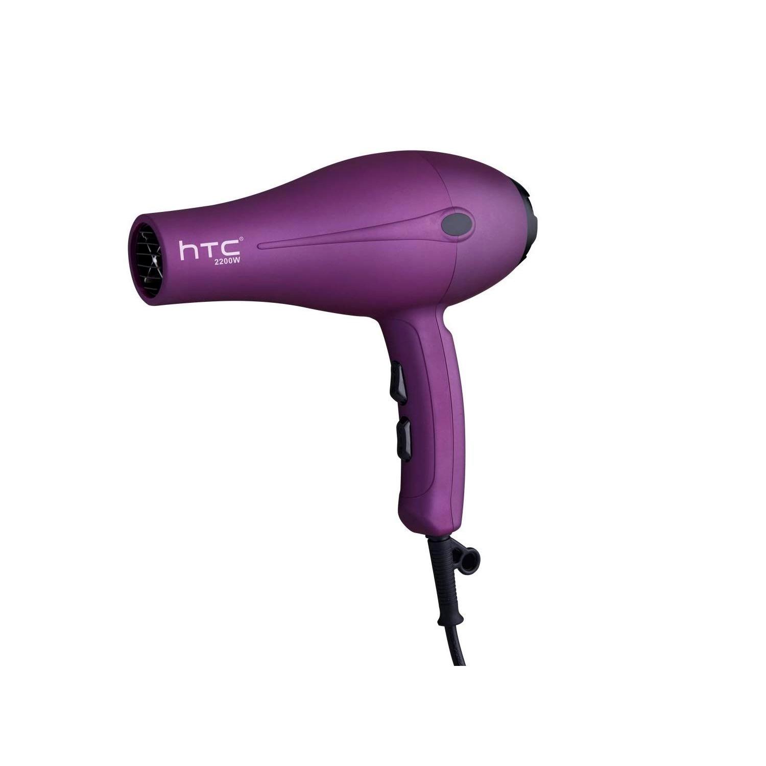 SECADOR DE CABELLO HTC PROFESIONAL 2200W PURPURA - PS - 1