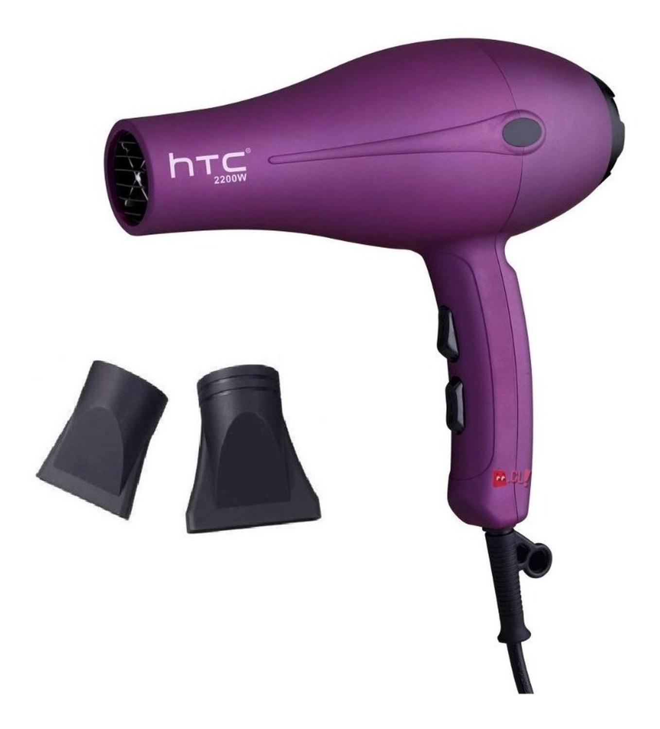 SECADOR DE CABELLO HTC PROFESIONAL 2200W PURPURA - PS - 2