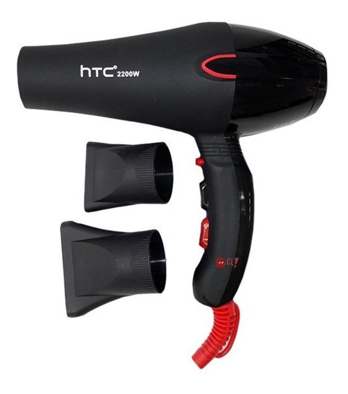 SECADOR DE CABELLO HTC EF-2011 2200 W PROFESIONAL NEGRO PS - 2