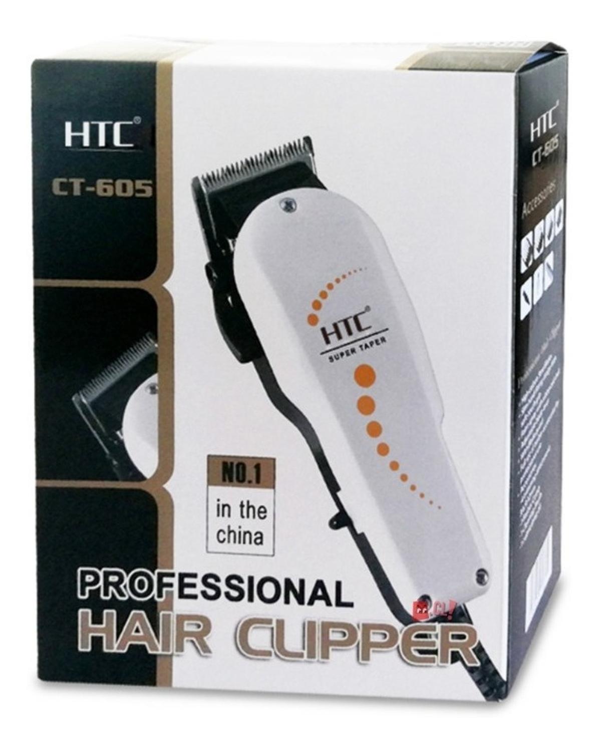 MÁQUINA CORTA PELO PROFESIONAL HTC BLANCO - PS - 4