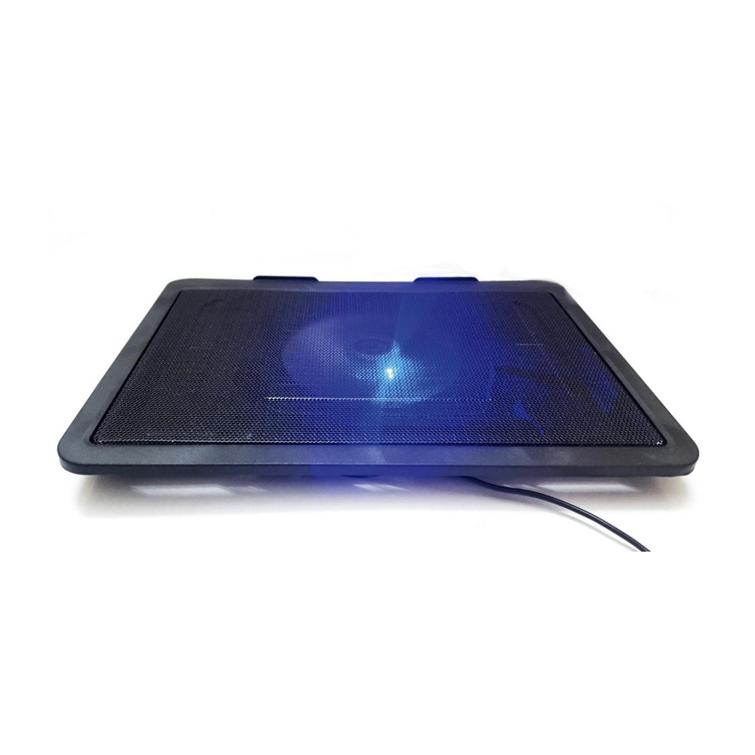 BASE PUNTOSTORE NOTEBOOK VENTILADOR 14CMS USB ILUMINADO PS - 1
