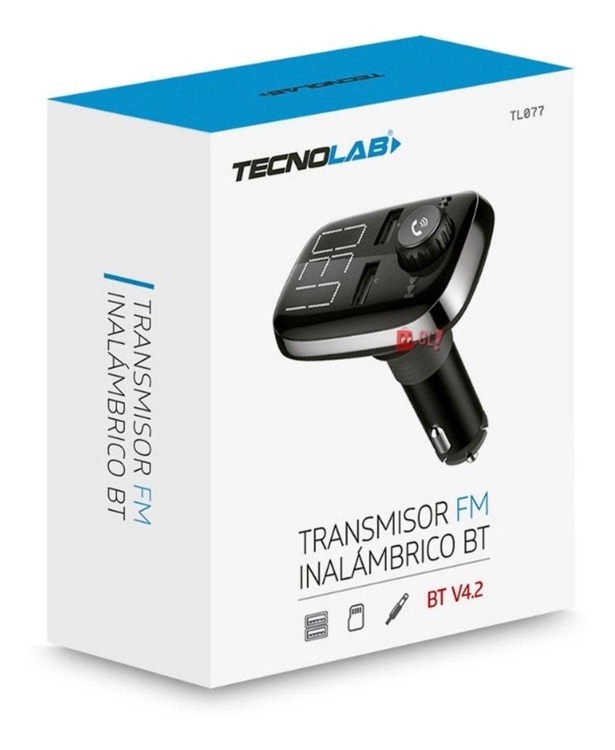 TRANSMISOR FM TECNOLAB AUTOS BLUETOOTH 4.2 - PS - 3