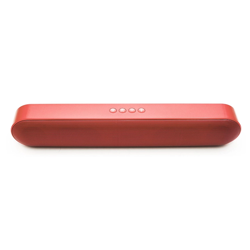 BARRA SONIDO BLUETOOTH DBLUE PARLANTE PORTÁTIL 10W ROJO - 1