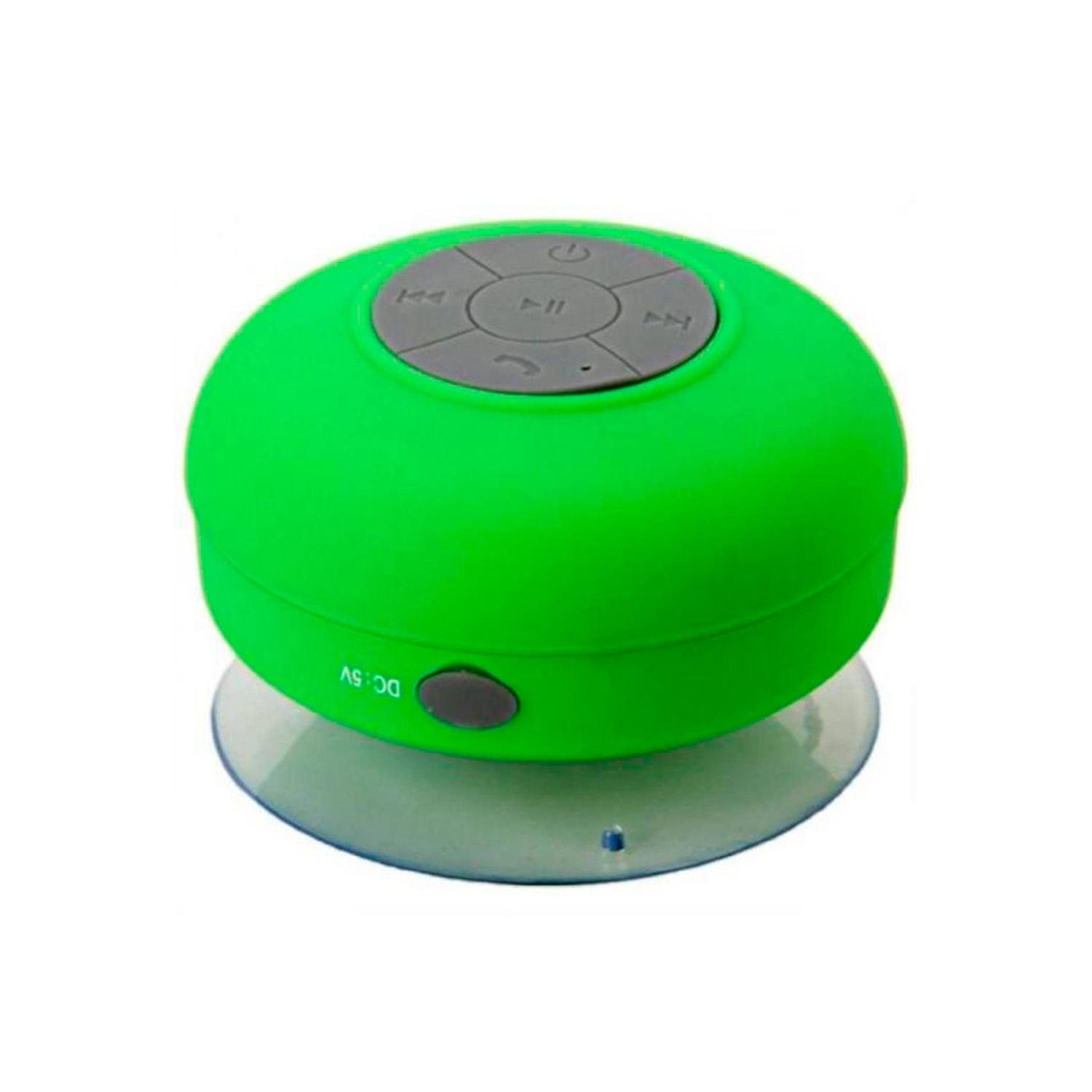PARLANTE BLUETOOTH DBLUE DUCHA PORTÁTIL 3W VERDE - 1