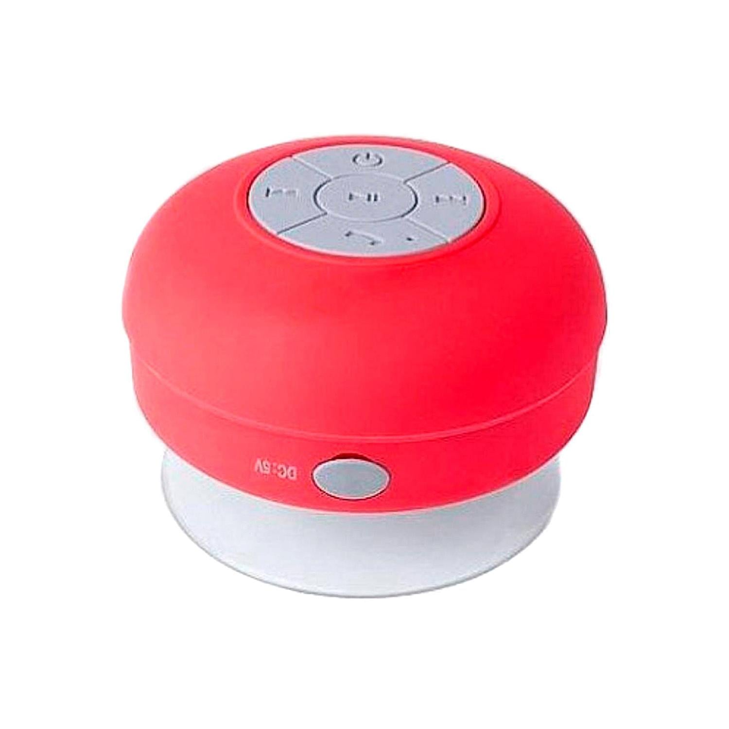 PARLANTE BLUETOOTH DBLUE DUCHA PORTÁTIL 3W ROSADO - 1