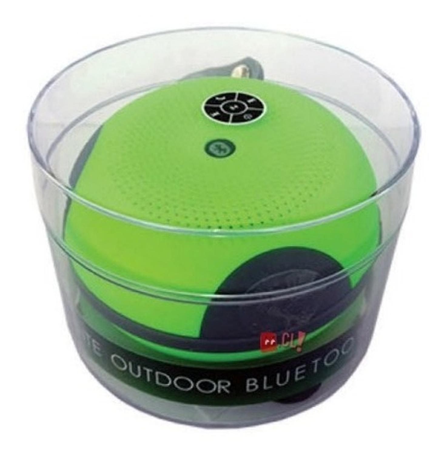 PARLANTE BLUETOOTH PUNTOSTORE OUTDOOR DEPORTIVO 3W VERDE - 2
