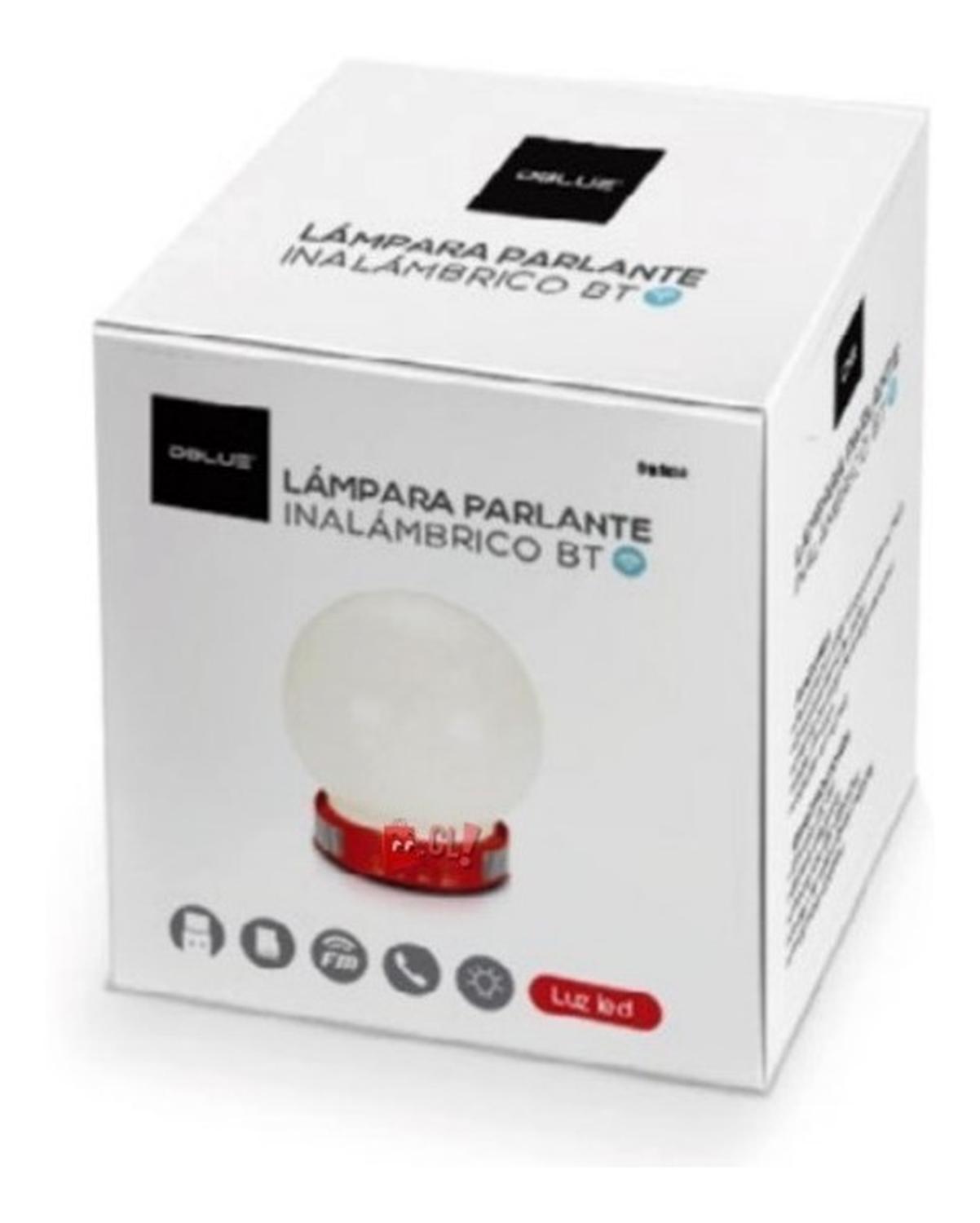 PARLANTE BLUETOOTH DBLUE CON LÁMPARA LED - 2