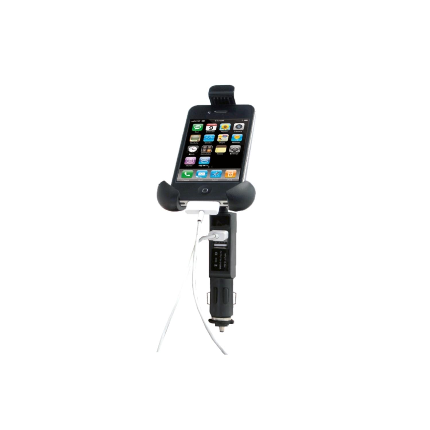 SOPORTE CELULAR DBLUE USB CON 2 CONECTORES DE 5V - 1