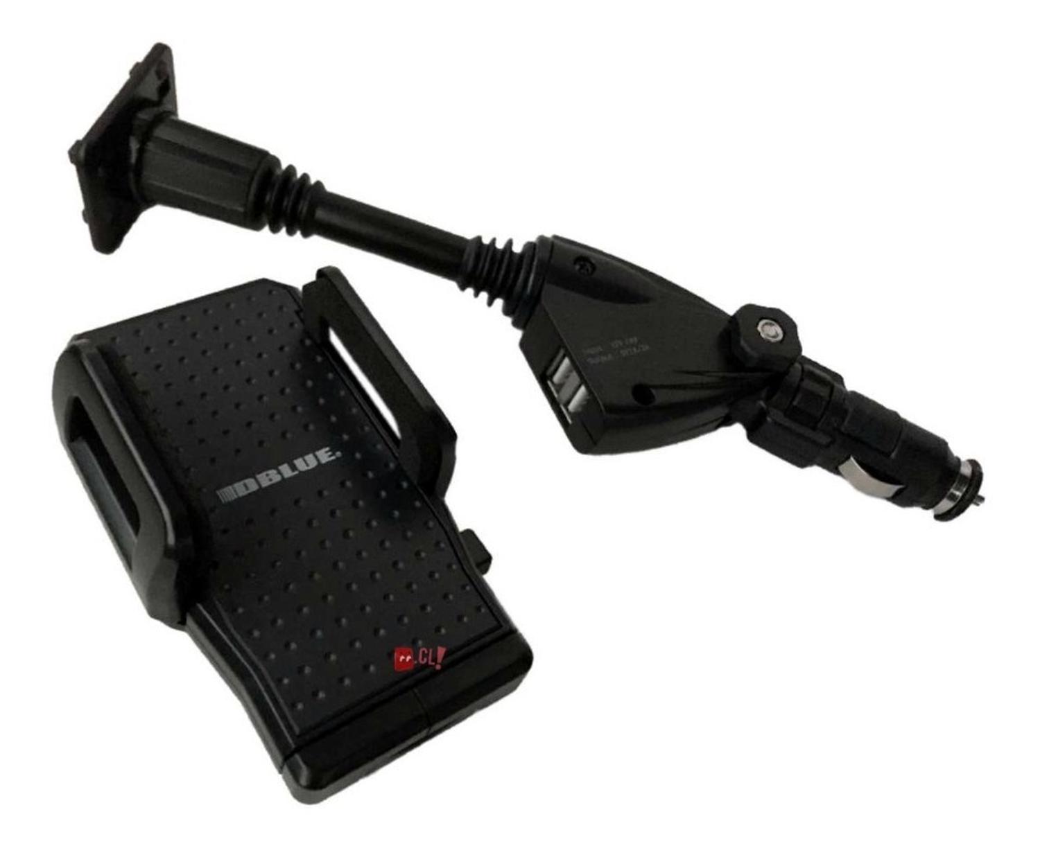 SOPORTE CELULAR DBLUE USB CON 2 CONECTORES DE 5V - 2