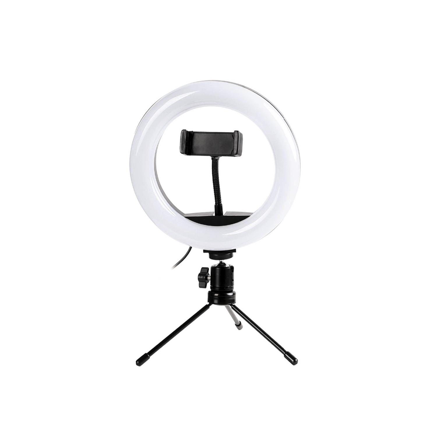 ARO LED DBLUE ANILLO DE LUZ CELULAR CON CONTROL DE LUZ Y TRÍPODE PS - 1