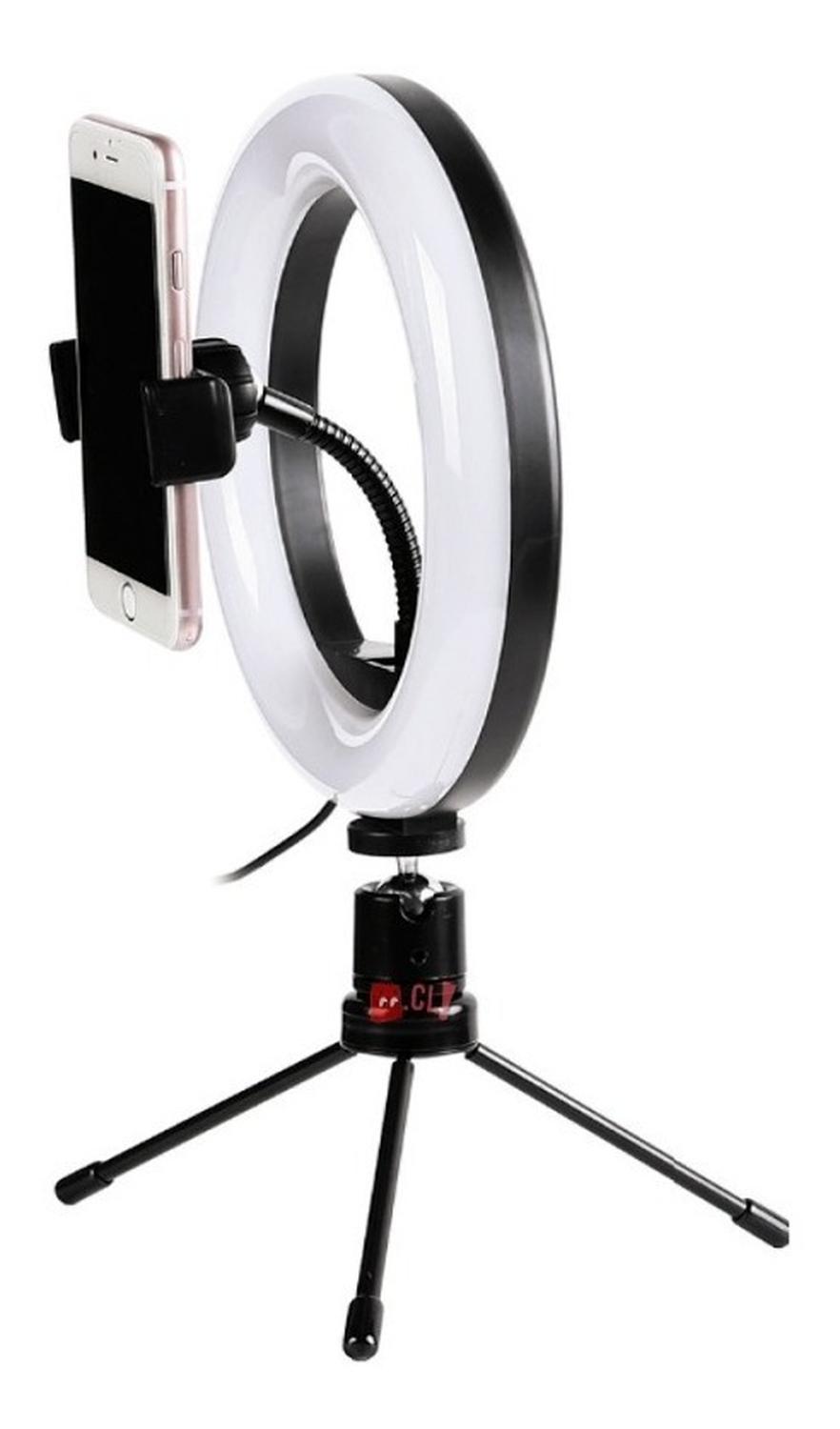ARO LED DBLUE ANILLO DE LUZ CELULAR CON CONTROL DE LUZ Y TRÍPODE PS - 2