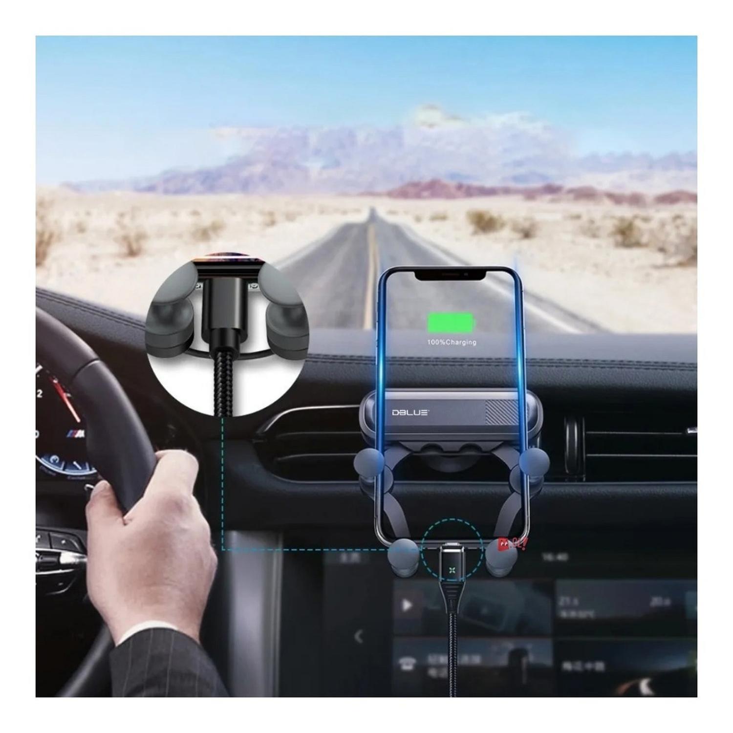 SOPORTE CELULAR DBLUE 5 PUNTOS DE AGARRE PARA AUTOS - 3