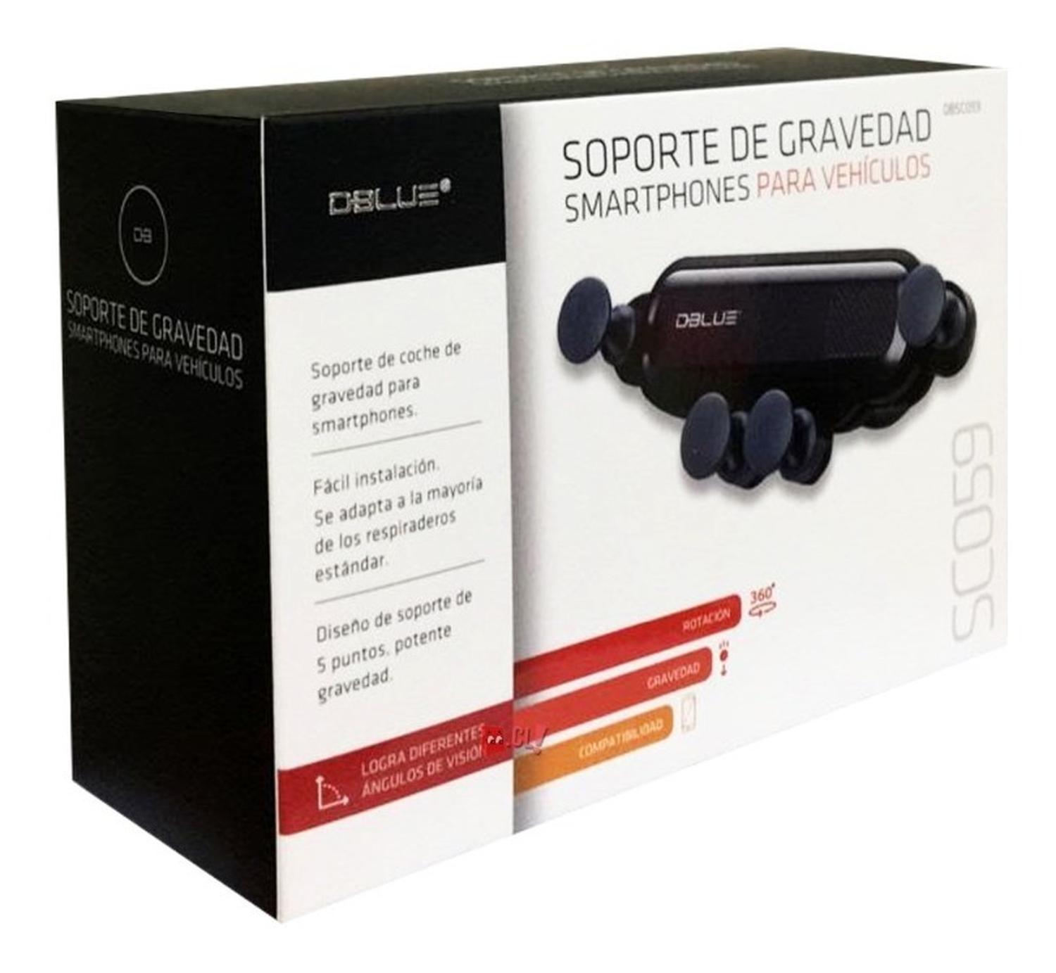 SOPORTE CELULAR DBLUE 5 PUNTOS DE AGARRE PARA AUTOS - 4