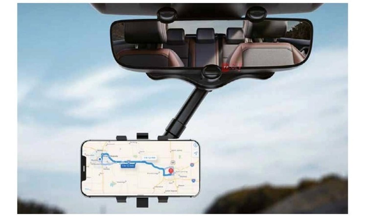 SOPORTE CELULAR DBLUE PARA ESPEJO RETROVISOR AUTOMÓVIL - 2
