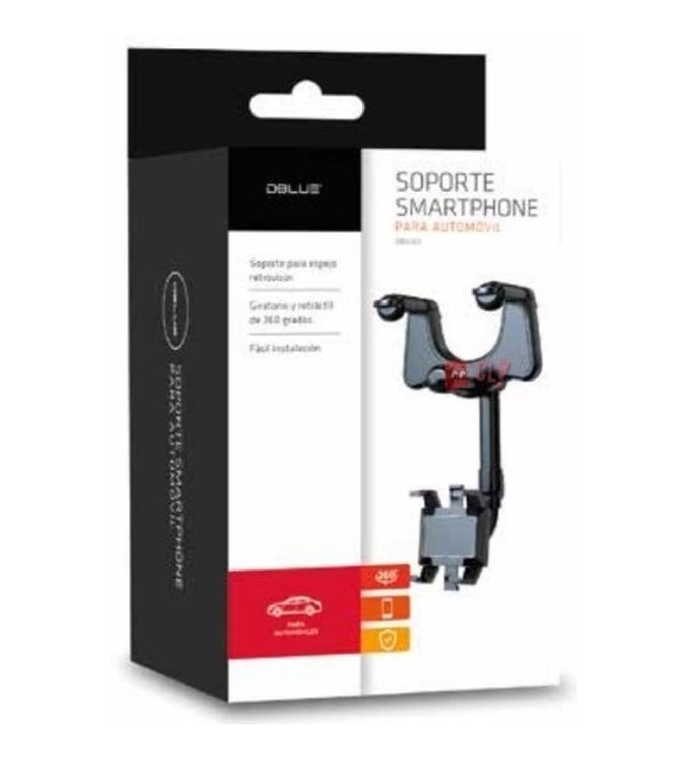 SOPORTE CELULAR DBLUE PARA ESPEJO RETROVISOR AUTOMÓVIL - 3