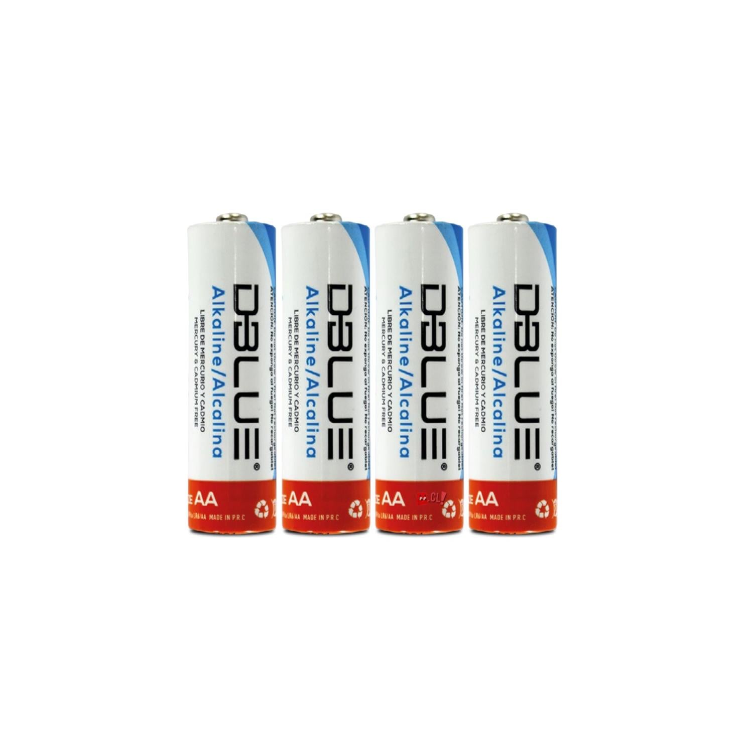 PILAS DBLUE PACK 4 ALCALINAS AA PS - 2