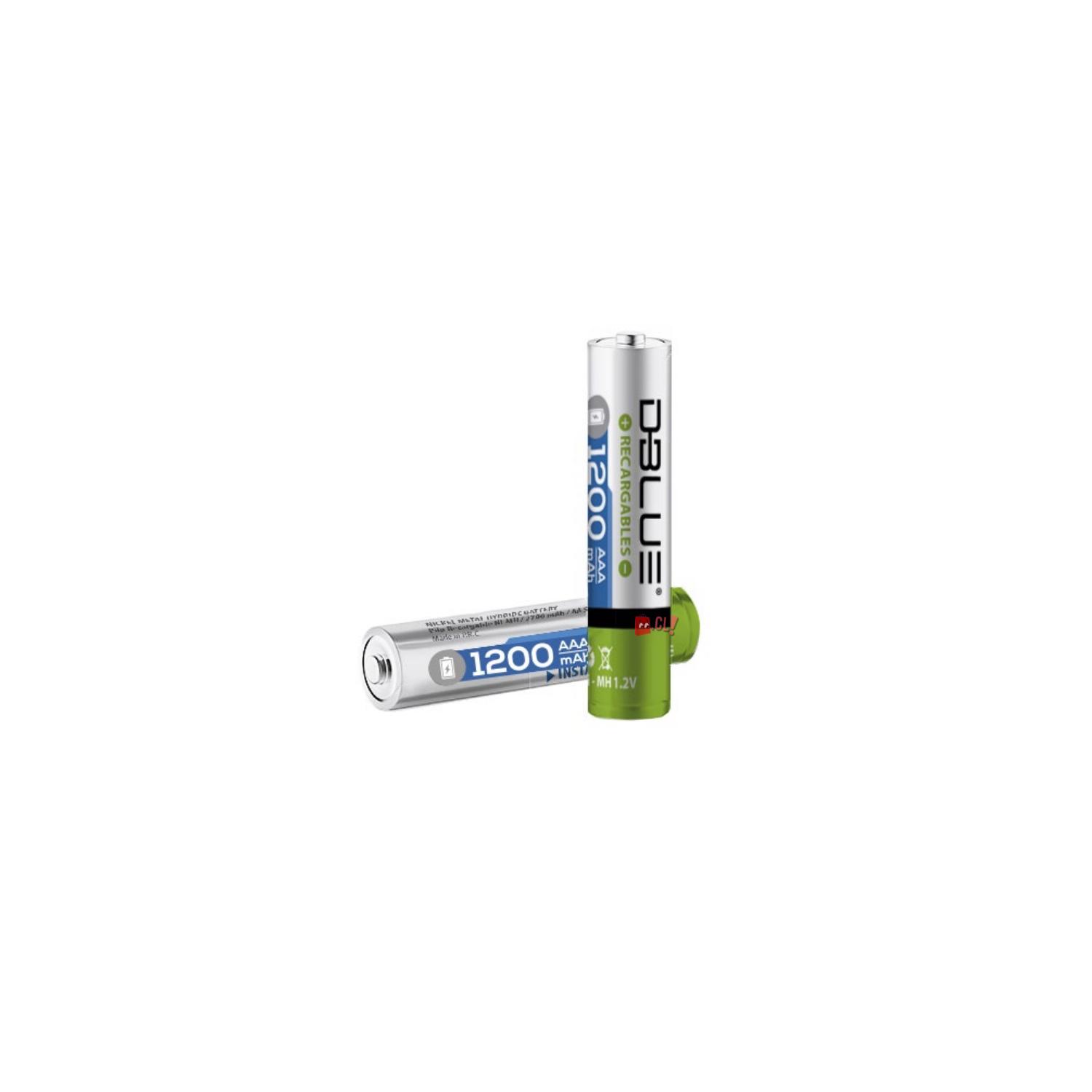 PILAS DBLUE PACK 5 RECARGABLES AAA 1200MHA PS - 2