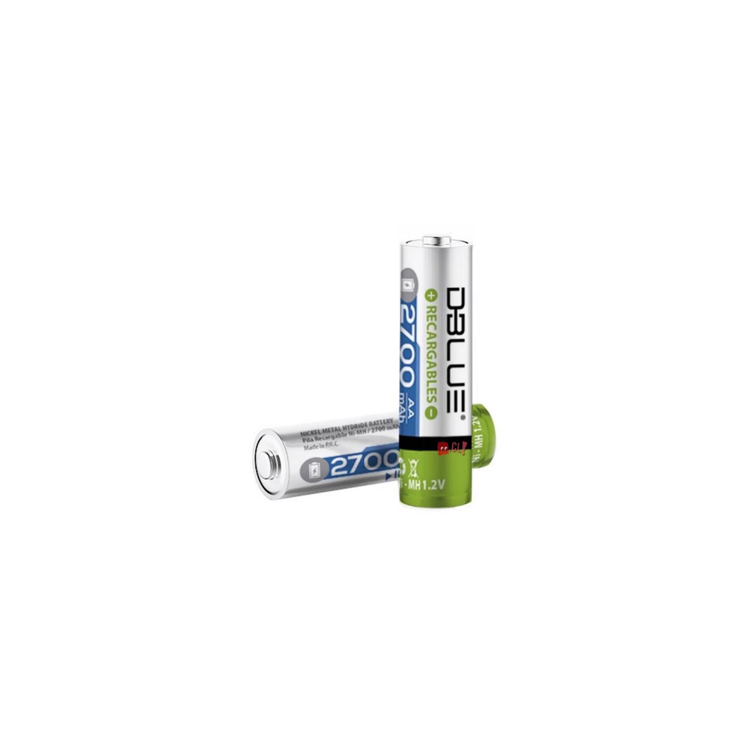 PILAS DBLUE PACK 5 RECARGABLES AA 2700MHA PS - 2