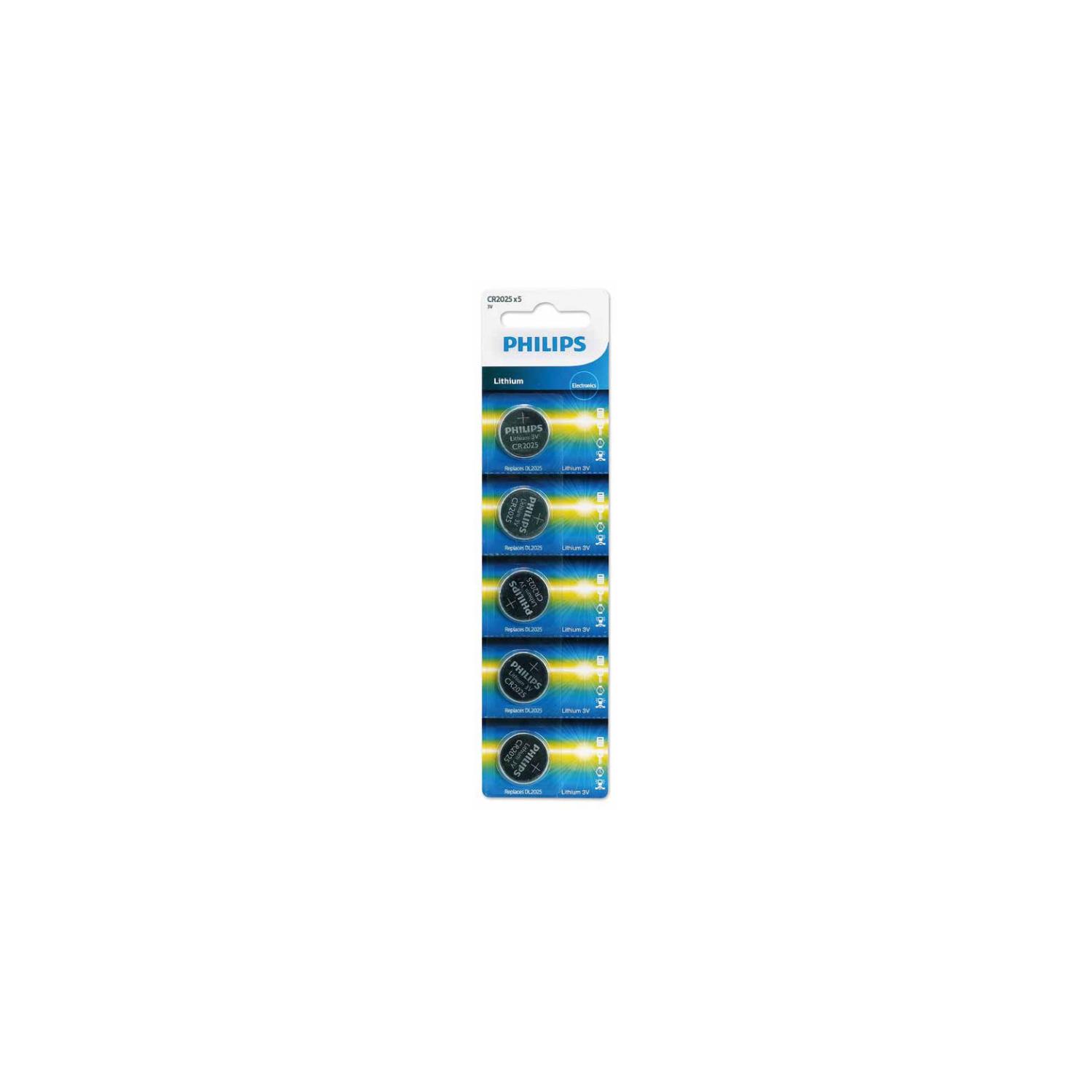 PILAS PHILIPS PACK 5 CR2025 PS - 1