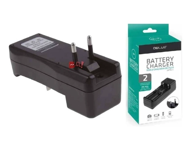 CARGADOR DBLUE PILAS UNIVERSAL MEDIDAS 18650/AA/AAA PS - 2