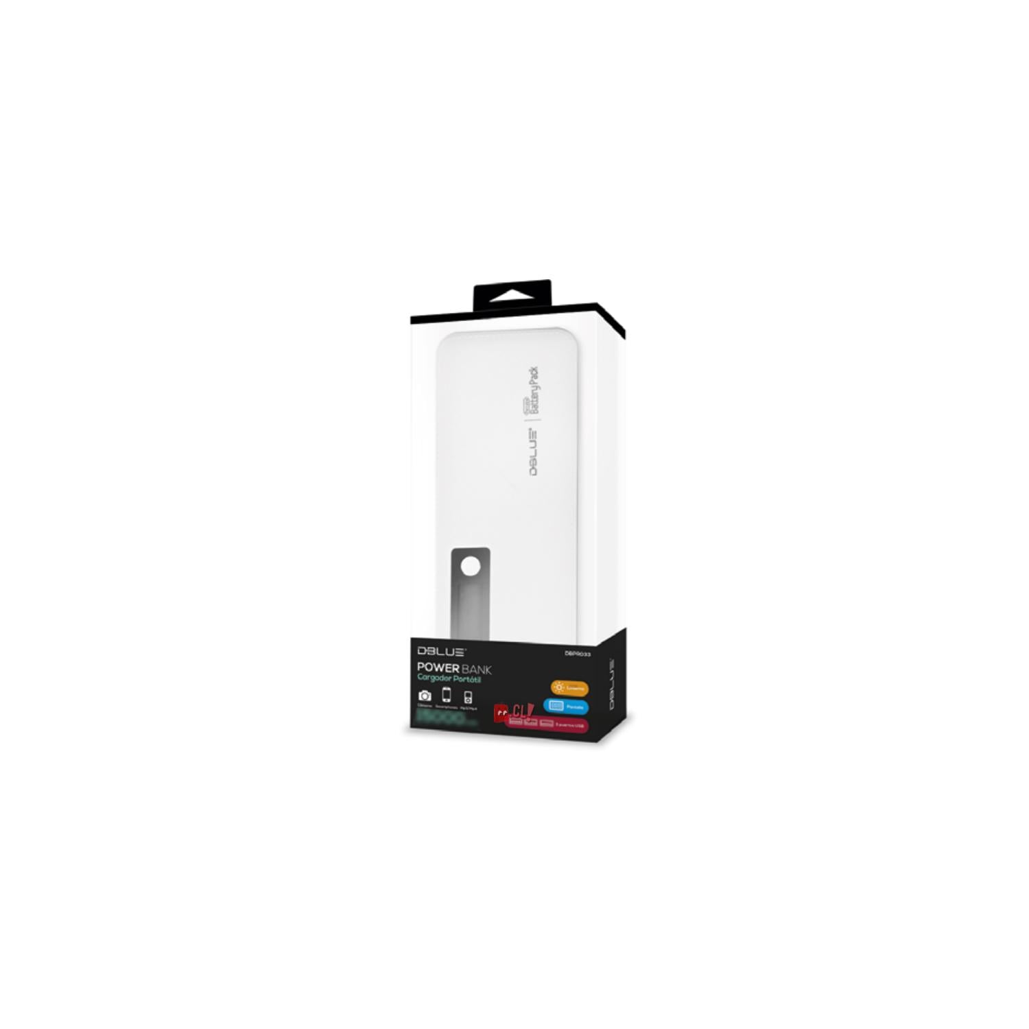 POWER BANK CARGADOR PORTÁTIL 15000MAH 3 USB - PS - 4