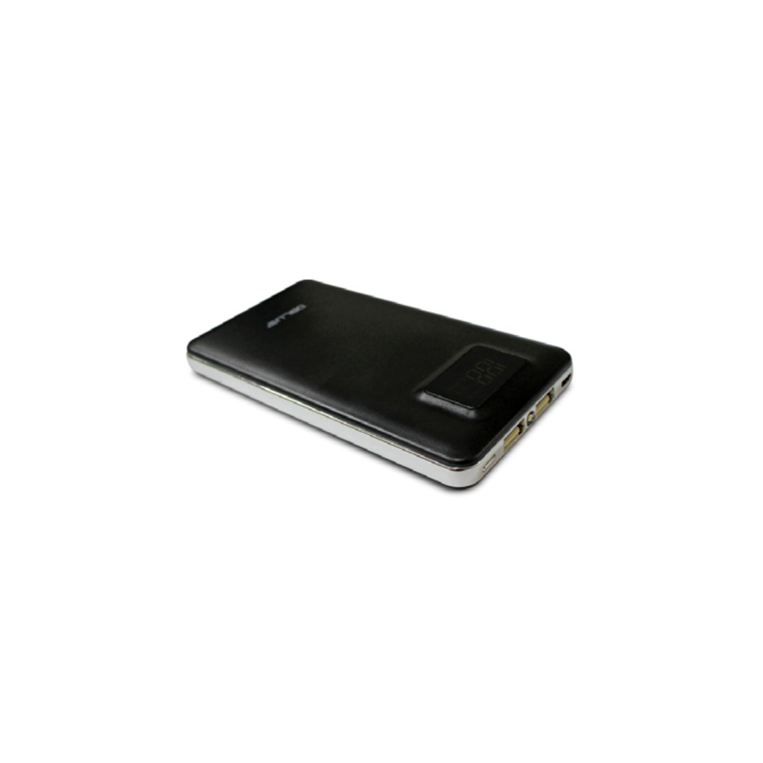 POWER BANK CARGADOR PORTÁTIL 13000MHA 2 USB NEGRO - PS - 1
