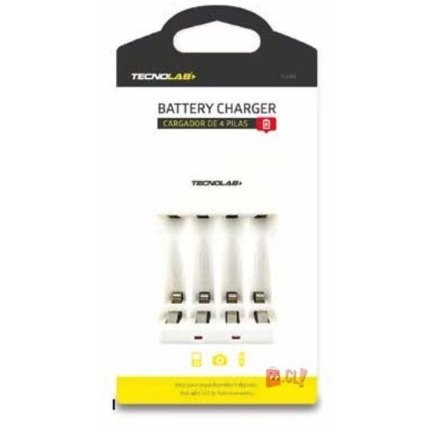 CARGADOR DE 4 PILAS AA Y AAA DUAL VOLT - PS - 3